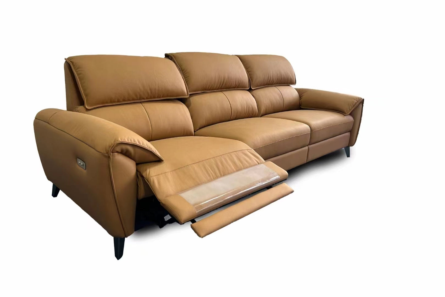 SOLE-Leather electric sofa