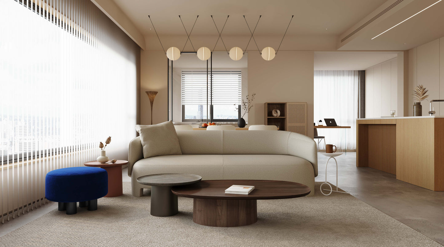 ElysianArc Sofa Italian creative sofa