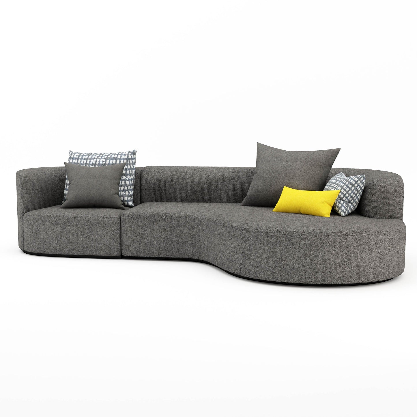 Arc-shaped sectional sofa 弧形組合沙發